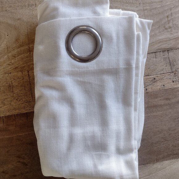 1pc Light Filtering Solid Window Curtain Panel - Threshold - Picture 2 of 3